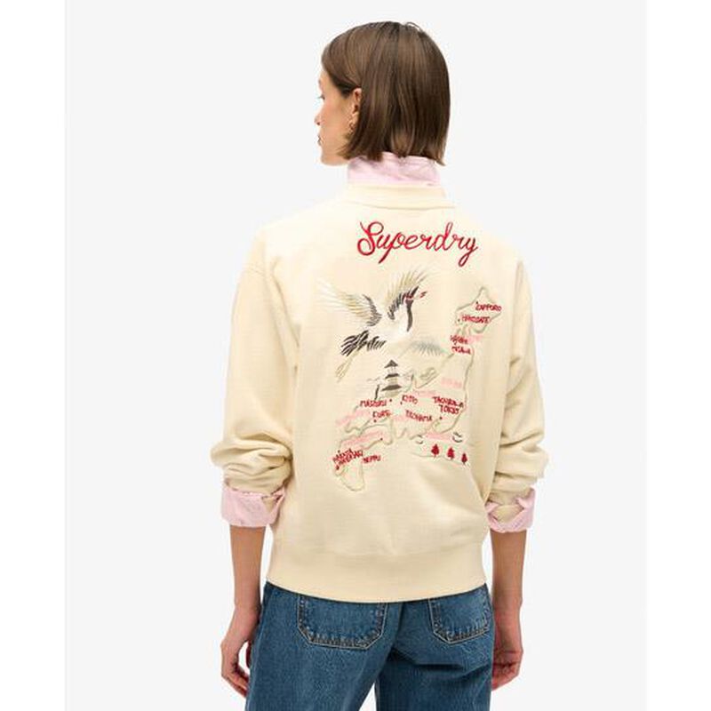 Superdry Suika Embroidered Loose Sweat image number 1